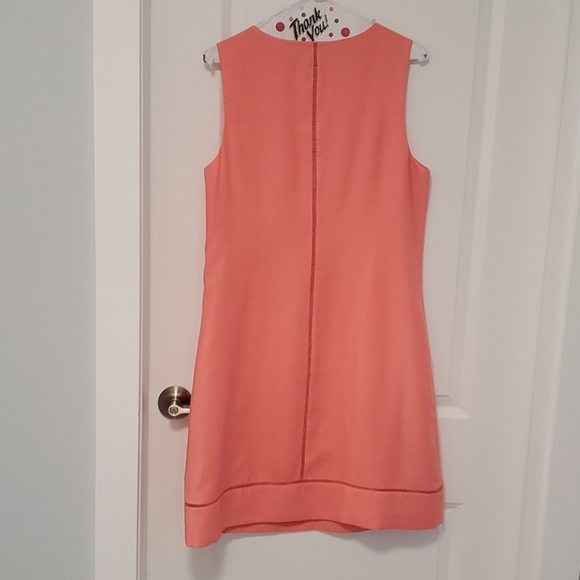 Banana Republic coral dress - size 8 - Picture 4 of 4